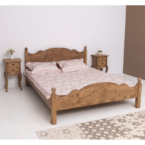 Provance  fenyőfa ágy-160x200