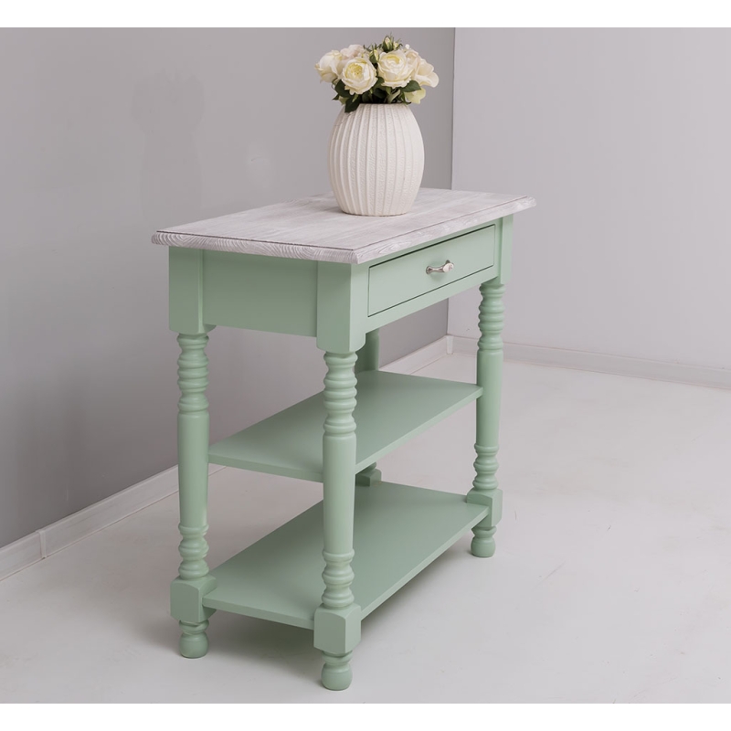 Provance elemes fenyőfa konyhabútor-konyhasziget, tálaló