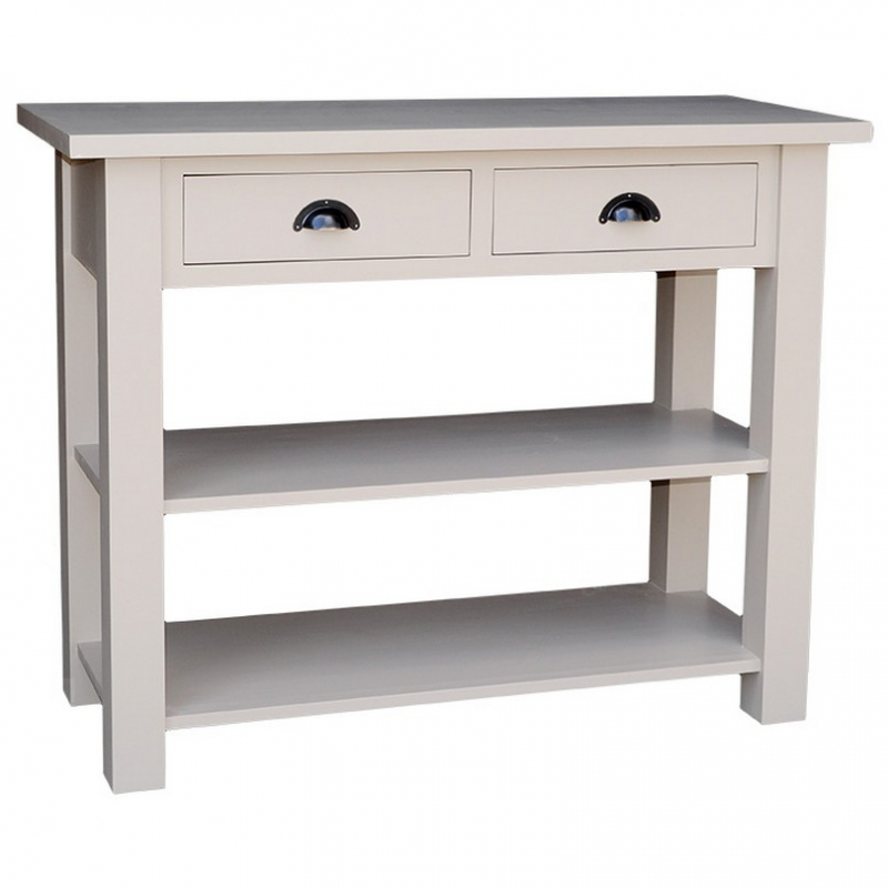 Provance elemes fenyőfa konyhabútor-konyhasziget, tálaló