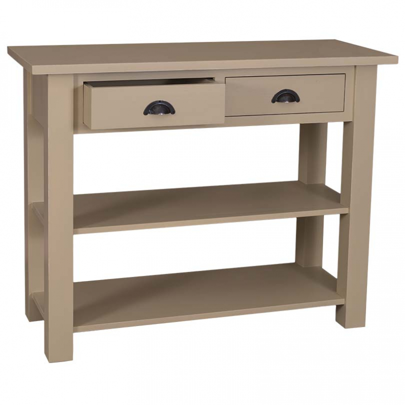 Provance elemes fenyőfa konyhabútor-konyhasziget, tálaló